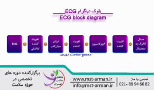 ECG block diagram | بلوک دیاگرام ECG
